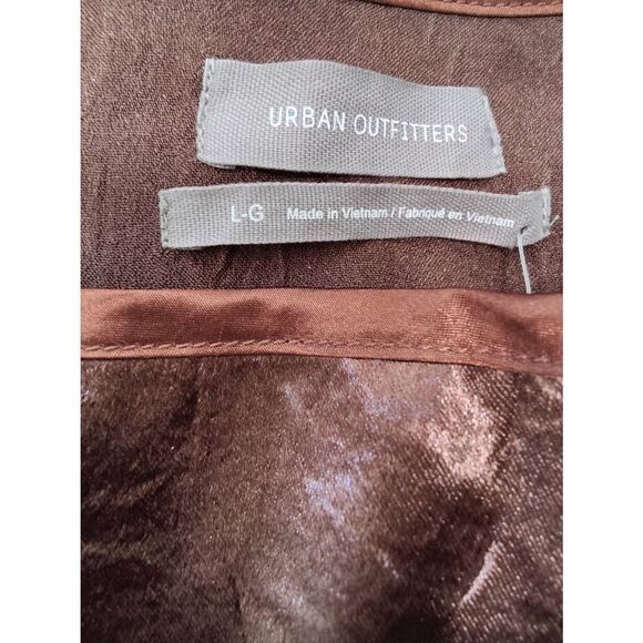 Urban Outfitters Satin Wrap Mini Skirt - Picture 4 of 4